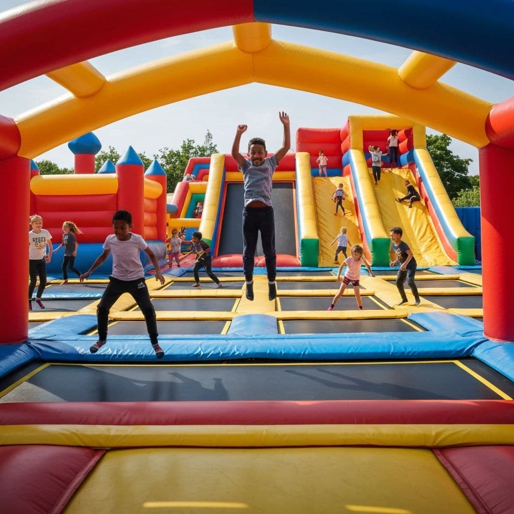 Bouncy Planet - Big Playground in Southeast Edmonton