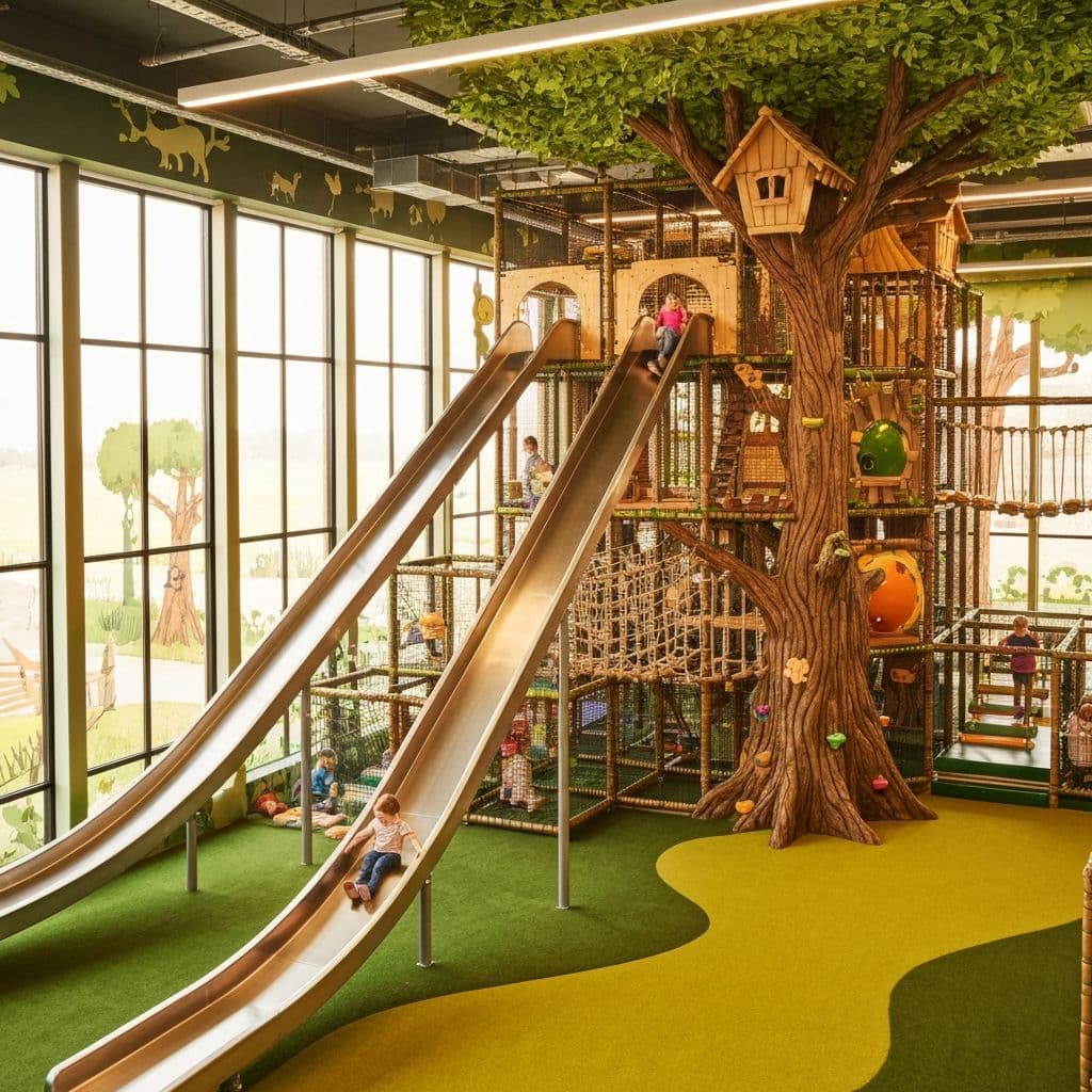 Treehouse Indoor Playground - North - Big Playground in North Edmonton